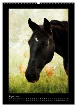 Art Horse 2026 (Wandkalender 2026 DIN A2 hoch), CALVENDO Monatskalender