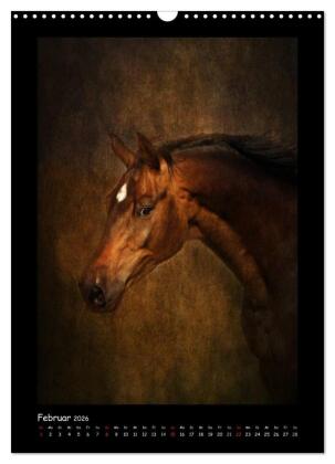 Art Horse 2026 (Wandkalender 2026 DIN A3 hoch), CALVENDO Monatskalender