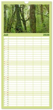 Familienplaner 2026 - Magie dieses Südamerikanischen Landes, Chile mit 5 Spalten (Wandkalender, 21 x 45 cm) CALVENDO