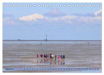 Cuxland, Urlaubsglück zwischen Nordsee und Elbe (Tischkalender 2026 DIN A5 quer), CALVENDO Monatskalender