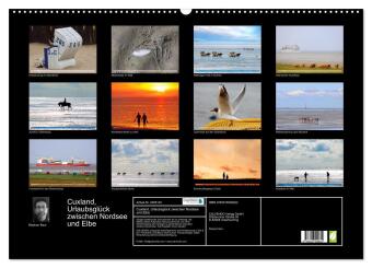 Cuxland, Urlaubsglück zwischen Nordsee und Elbe (Wandkalender 2026 DIN A2 quer), CALVENDO Monatskalender
