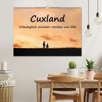 Cuxland, Urlaubsglück zwischen Nordsee und Elbe (Wandkalender 2026 DIN A2 quer), CALVENDO Monatskalender