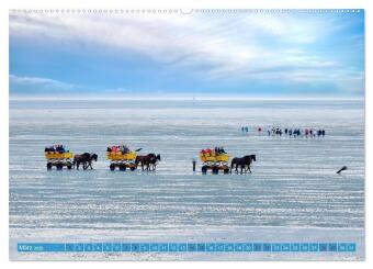 Cuxland, Urlaubsglück zwischen Nordsee und Elbe (Wandkalender 2026 DIN A2 quer), CALVENDO Monatskalender