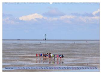 Cuxland, Urlaubsglück zwischen Nordsee und Elbe (Wandkalender 2026 DIN A2 quer), CALVENDO Monatskalender