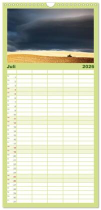 Familienplaner 2026 - Toskana - Emotionen aus dem Bel Paese mit 5 Spalten (Wandkalender, 21 x 45 cm) CALVENDO
