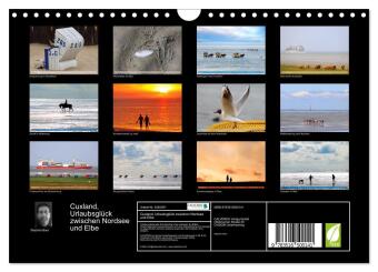 Cuxland, Urlaubsglück zwischen Nordsee und Elbe (Wandkalender 2026 DIN A4 quer), CALVENDO Monatskalender