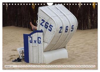 Cuxland, Urlaubsglück zwischen Nordsee und Elbe (Wandkalender 2026 DIN A4 quer), CALVENDO Monatskalender