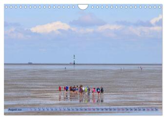 Cuxland, Urlaubsglück zwischen Nordsee und Elbe (Wandkalender 2026 DIN A4 quer), CALVENDO Monatskalender