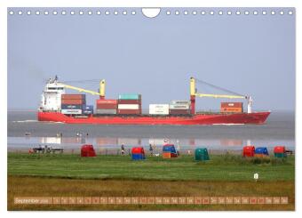 Cuxland, Urlaubsglück zwischen Nordsee und Elbe (Wandkalender 2026 DIN A4 quer), CALVENDO Monatskalender