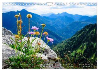 German and Austrian Alps (Wall Calendar 2026 DIN A4 landscape), CALVENDO 12 Month Wall Calendar