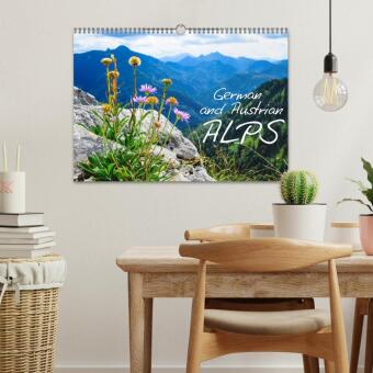 German and Austrian Alps (Wall Calendar 2026 DIN A3 landscape), CALVENDO 12 Month Wall Calendar