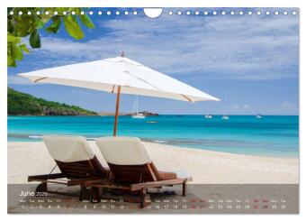 Dream Beaches worldwide (Wall Calendar 2026 DIN A4 landscape), CALVENDO 12 Month Wall Calendar