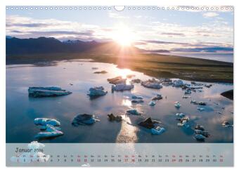 Die Erde von Oben - Earth from above (Wandkalender 2026 DIN A3 quer), CALVENDO Monatskalender