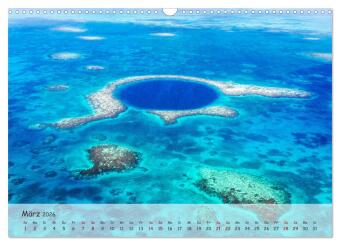 Die Erde von Oben - Earth from above (Wandkalender 2026 DIN A3 quer), CALVENDO Monatskalender