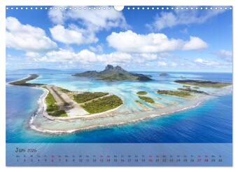 Die Erde von Oben - Earth from above (Wandkalender 2026 DIN A3 quer), CALVENDO Monatskalender