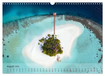Die Erde von Oben - Earth from above (Wandkalender 2026 DIN A3 quer), CALVENDO Monatskalender