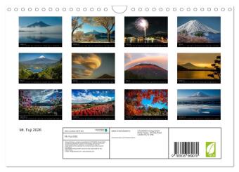 Mt. Fuji 2026 (Wall Calendar 2026 DIN A4 landscape), CALVENDO 12 Month Wall Calendar