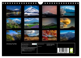 Amazing Fuji-San (Wall Calendar 2026 DIN A4 landscape), CALVENDO 12 Month Wall Calendar