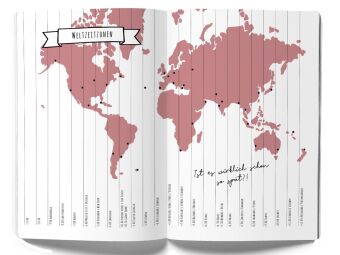 GuideMe Reisetagebuch Travel Diary "Welt"