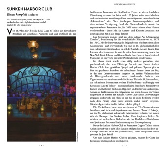 Verborgenes New York - versteckte Bars and Restaurants