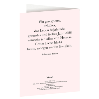 10er-Set Klappkarte »Gott spricht: Siehe, ich mache alles neu« Offb 21,5