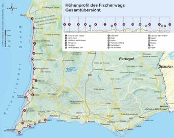Portugal: Fischerweg von der Praia de São Torpes bis Lagos