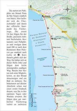 Portugal: Fischerweg von der Praia de São Torpes bis Lagos