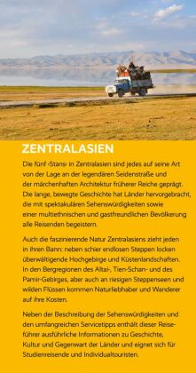 TRESCHER Reiseführer Zentralasien, m. 1 Karte