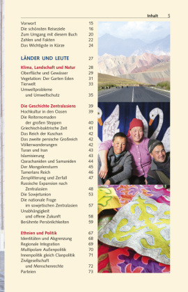 TRESCHER Reiseführer Zentralasien, m. 1 Karte