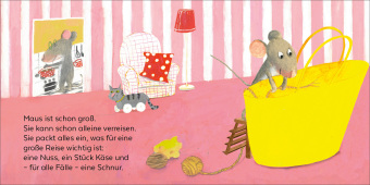 Maus geht auf große Reise
