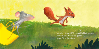 Maus geht auf große Reise
