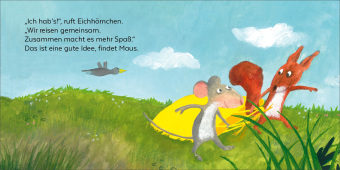 Maus geht auf große Reise