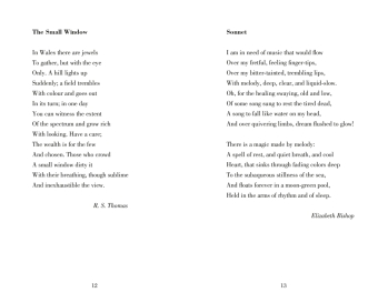 Poetry Prescription: Calm