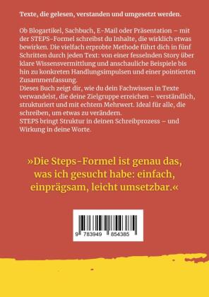 STEPS - Die 5-Schritte-Formel für Texte, die wirken