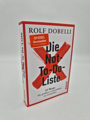 Die Not-To-Do-Liste 