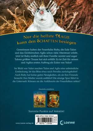 Der letzte Feuerfalke und die Unterwelt (Band 11)