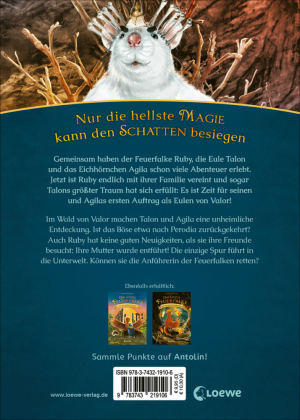 Der letzte Feuerfalke und die Unterwelt (Band 11)