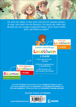Leselöwen 2. Klasse - Zwei Freunde und der Hüter des Waldes