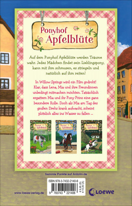 Ponyhof Apfelblüte (Band 25) - Prinz wird zum Star