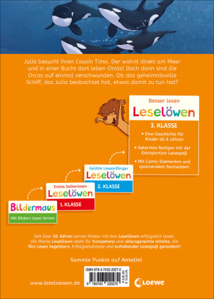 Leselöwen 3. Klasse - Orcas in Gefahr 