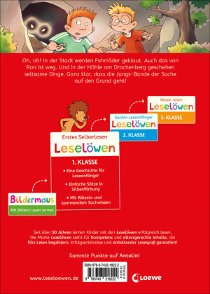 Leselöwen 1. Klasse - Die Jungs-Bande auf Spurensuche