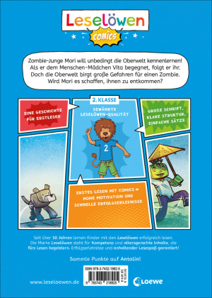 Leselöwen Comics 2. Klasse - Gefahr in der Oberwelt