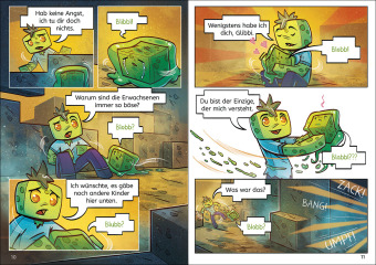 Leselöwen Comics 2. Klasse - Gefahr in der Oberwelt
