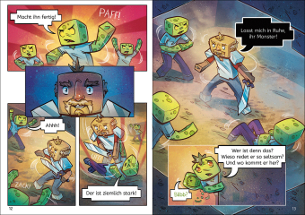 Leselöwen Comics 2. Klasse - Gefahr in der Oberwelt
