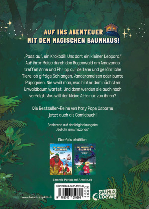 Das magische Baumhaus (Comic-Buchreihe, Band 6) - Gefahr am Amazonas