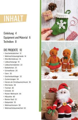 Niedliche Häkel-Ideen für Weihnachten 