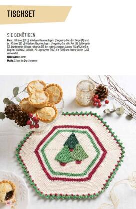 Niedliche Häkel-Ideen für Weihnachten 