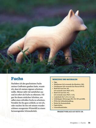 Einfach Tiere schnitzen