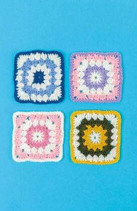 Neue Häkel-Ideen für Granny Squares