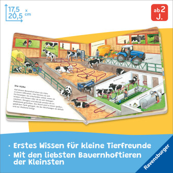 Entdecke die Bauernhoftiere